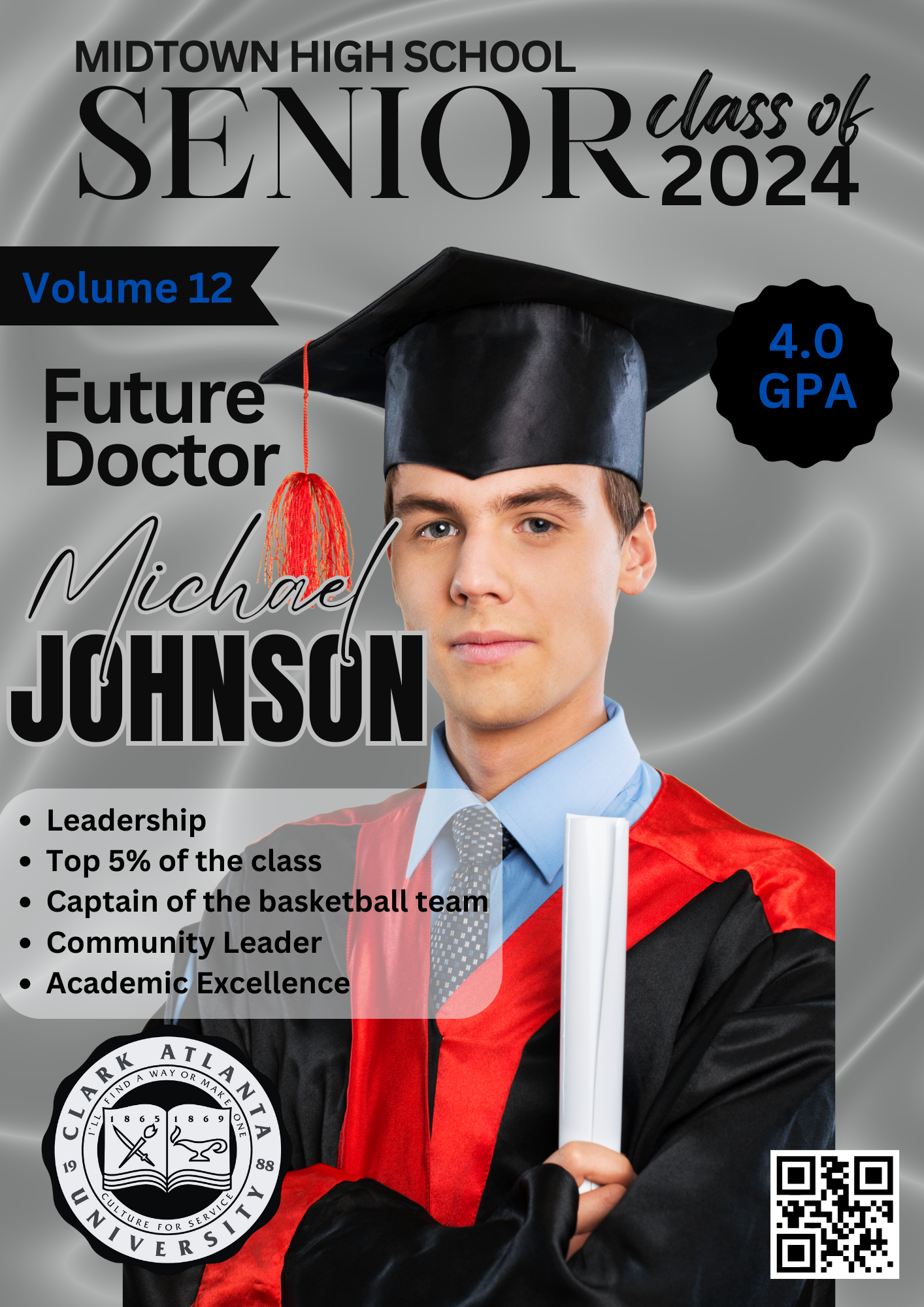 Graduation Magazine Cover