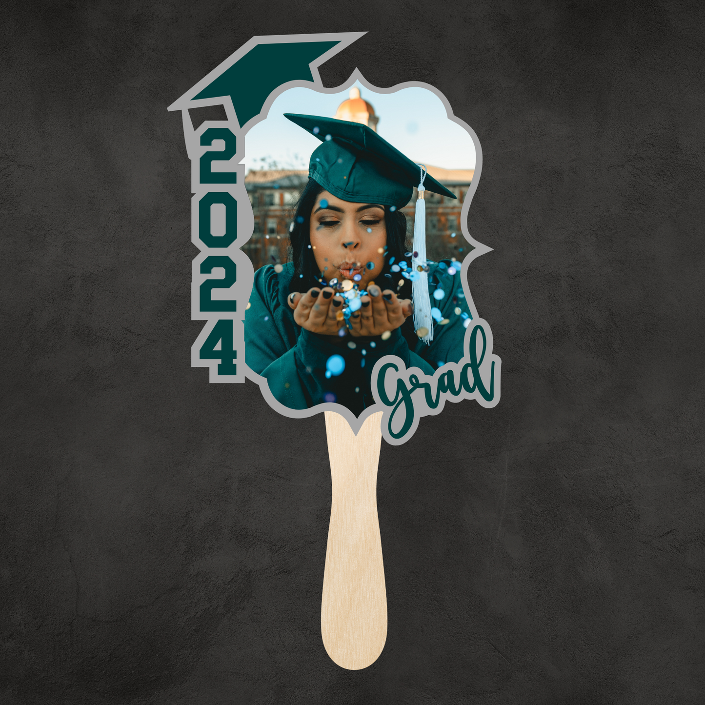 Set of 3 Graduation Fans