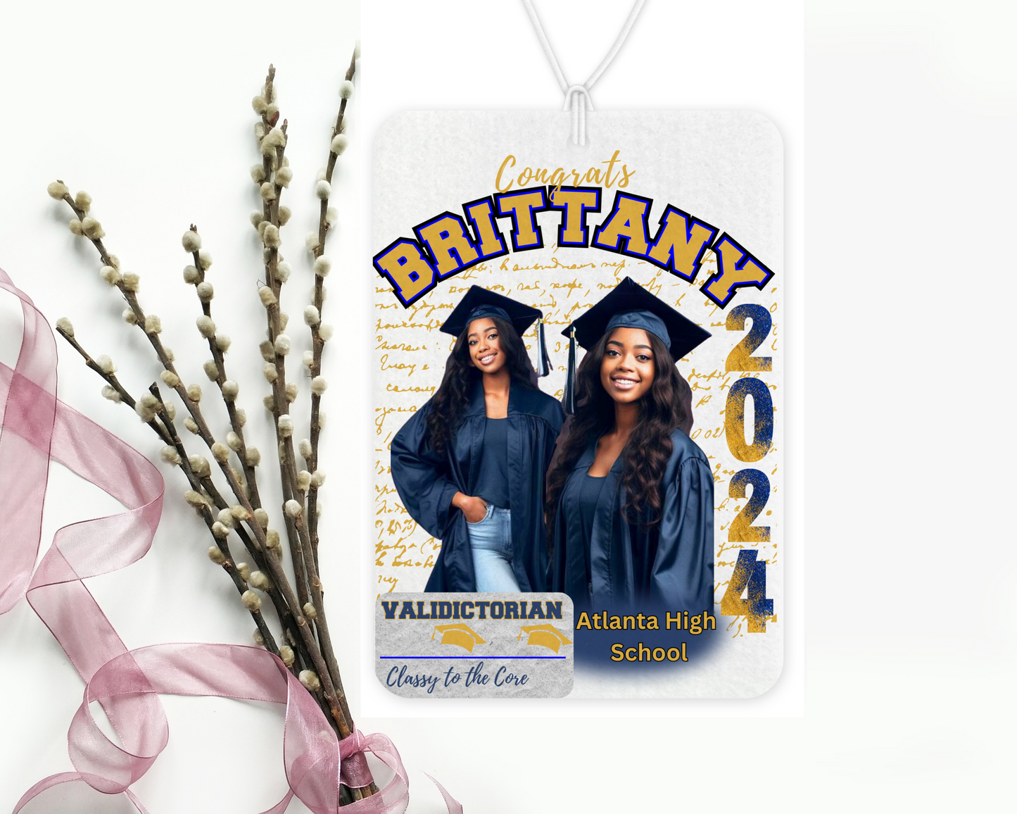 Graduation Air Freshener Style 2